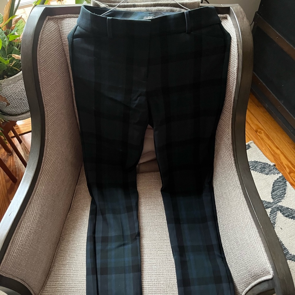 Loft plaid pants